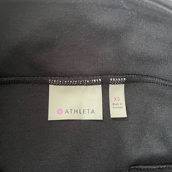 {Athleta} Strata Ponte Knit A-line Skirt in Black - Women's XS - Picture 8 of 9